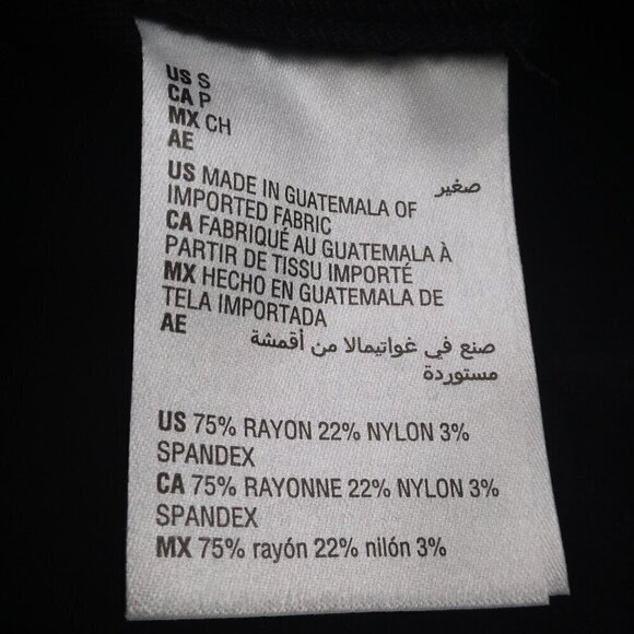 Bar III | Women's Black Grommet Tie A-Line Pull On Mini Skirt | Size S - Picture 5 of 6